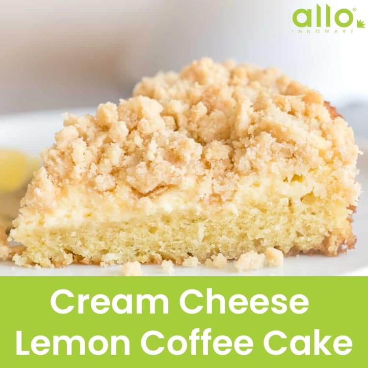 Cream Cheese Lemon Coffee Cake Dessert Recipe – Allo Innoware