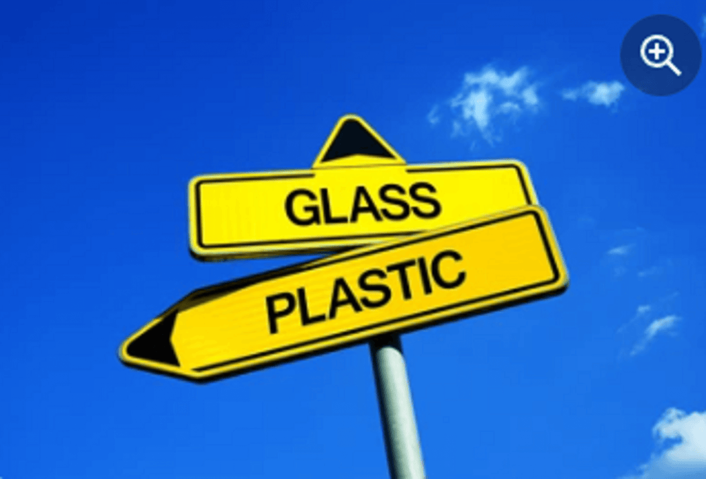 Are glass containers better than plastic for storing food?