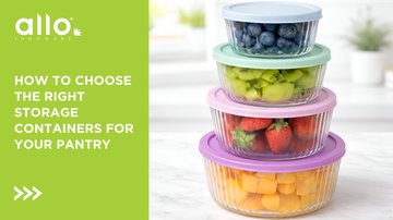 How to Choose the Right Storage Containers for Your Pantry