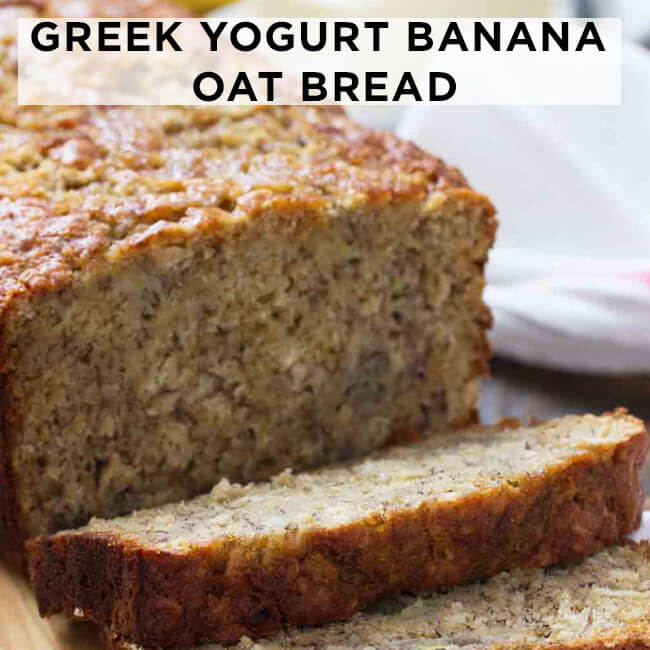 Greek Yogurt Banana Oat Bread recipe by Allo Innoware