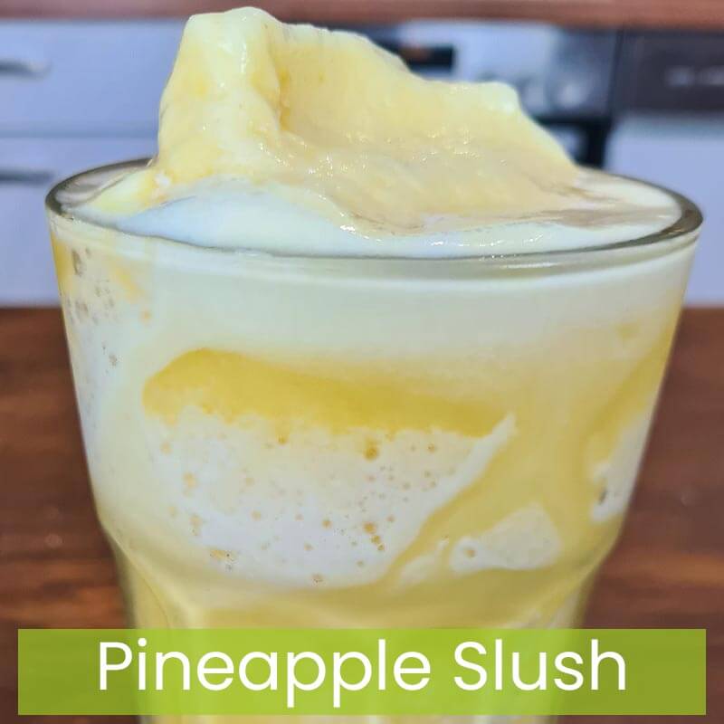 Pineapple Slush recipe | Juice of pineapple 