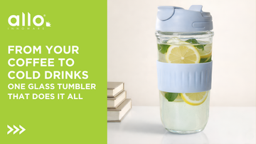 From Your Coffee to Cold Drinks: One Glass Tumbler That Does It All