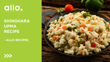 Shinghara Upma Recipe - Allo Recipes