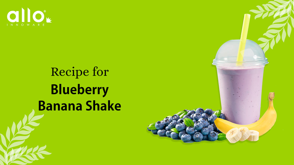 Thumbnail of Blueberry banana Shake recipe blog