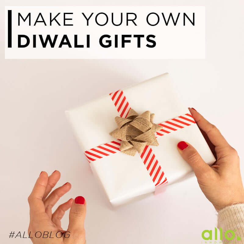 Make your own diwali gift this diwali, Diwali DIY, make gifts at home