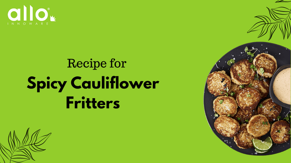 Spicy cauliflower fritters Recipe - Allo Recipes
