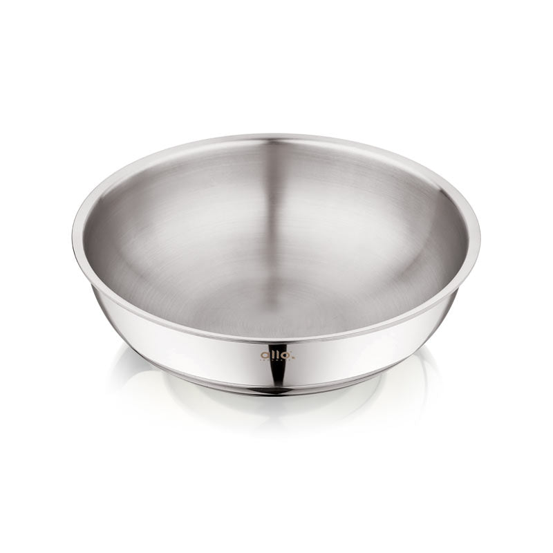 1.5L Allo CookSafe TriPly Tasla | Stainless Steel | Induction Friendly | Naturally Non-stick | 20cm - Allo Innoware