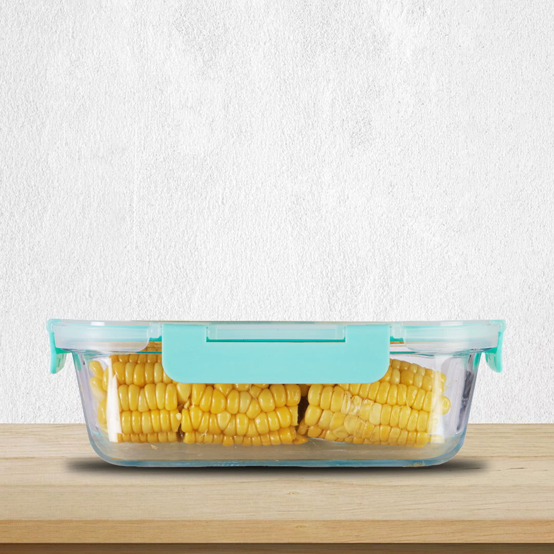 1040ml Allo FoodSafe Microwave Oven Safe Glass Container with Break Free Detachable Lock - Allo Innoware