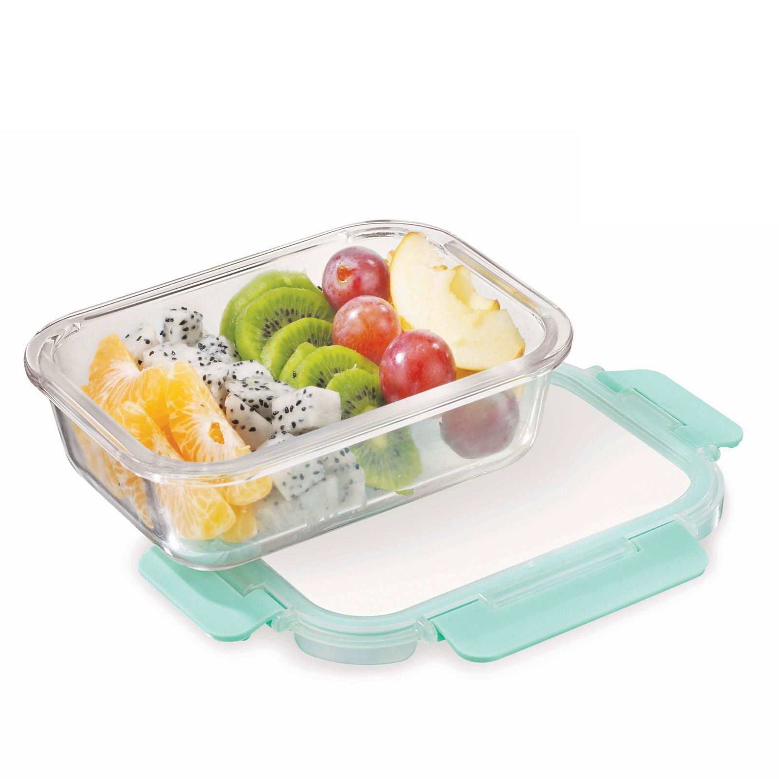 1040ml Allo FoodSafe Microwave Oven Safe Glass Container with Break Free Detachable Lock - Allo Innoware