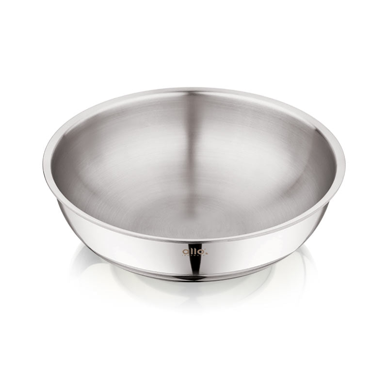 2L Allo CookSafe TriPly Tasla | Stainless Steel | Induction Friendly | Naturally Non-stick | 22cm - Allo Innoware