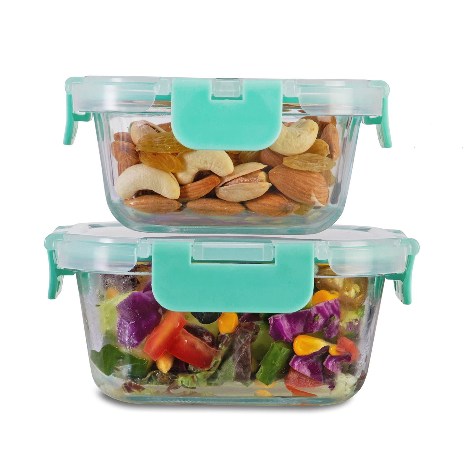 310ml, 520ml Allo FoodSafe Microwave Oven Safe Glass Container with Break Free Detachable Lock - Allo Innoware