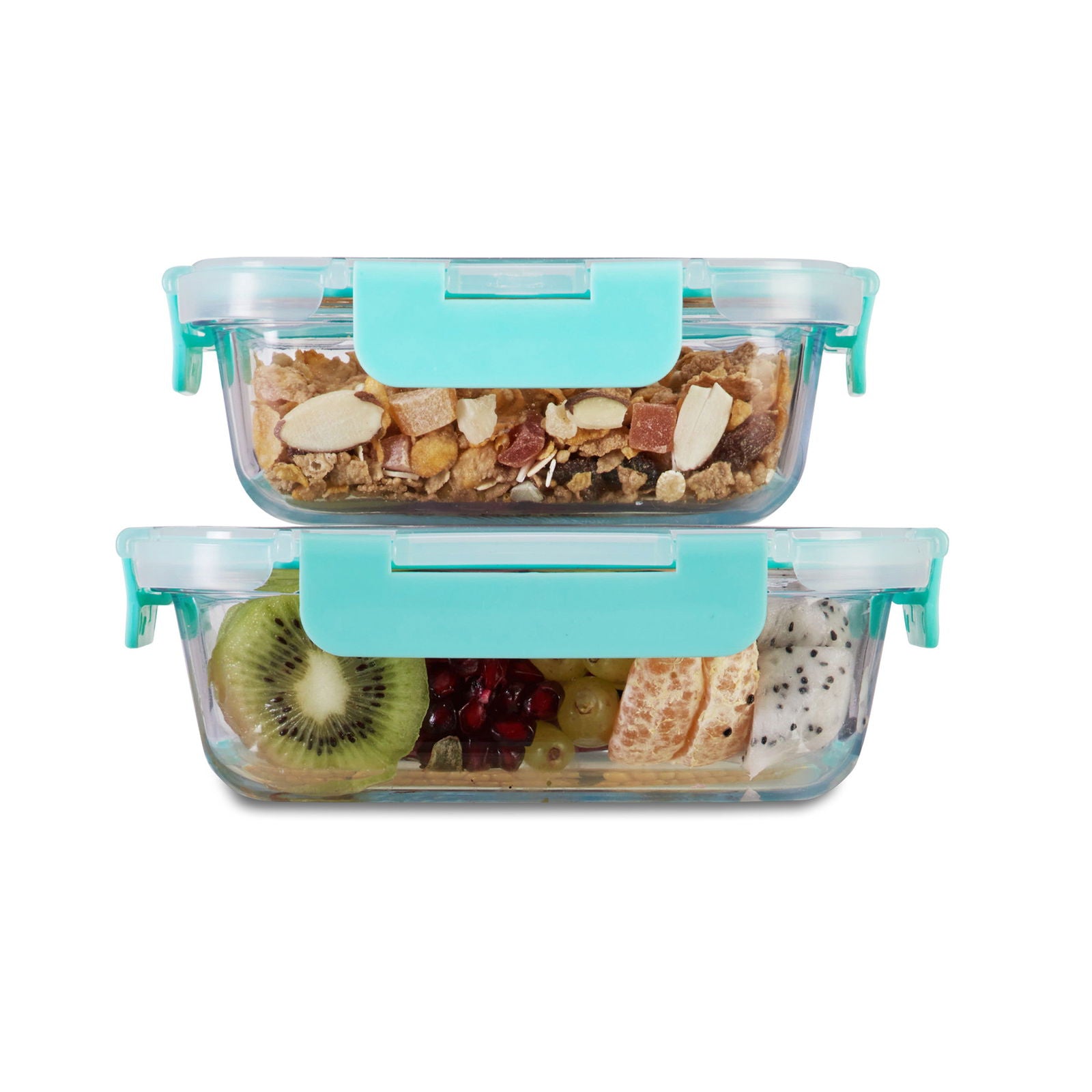 370ml, 640ml Allo FoodSafe Microwave Oven Safe Glass Container with Break Free Detachable Lock - Allo Innoware