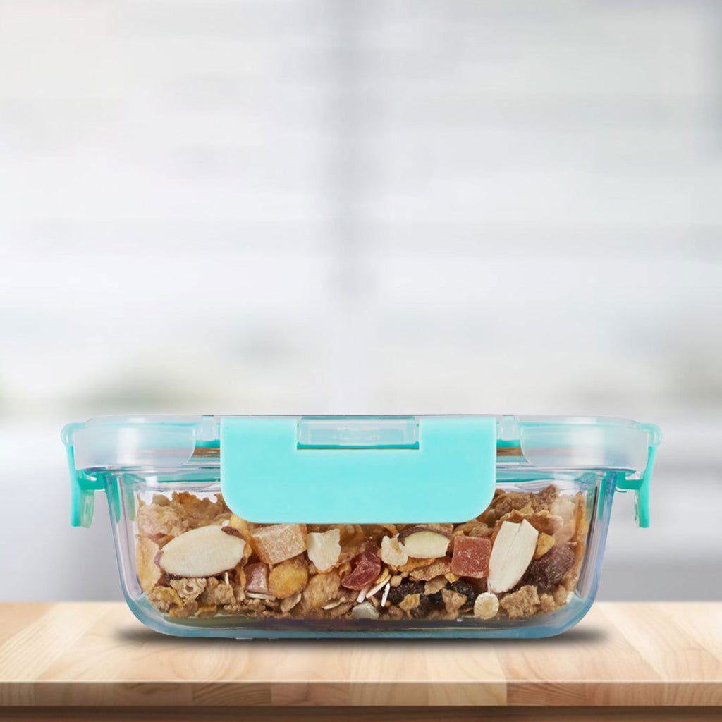 370ml Allo FoodSafe Microwave Oven Safe Glass Container with Break Free Detachable Lock - Allo Innoware