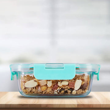370ml Allo FoodSafe Microwave Oven Safe Glass Container with Break Free Detachable Lock - Allo Innoware