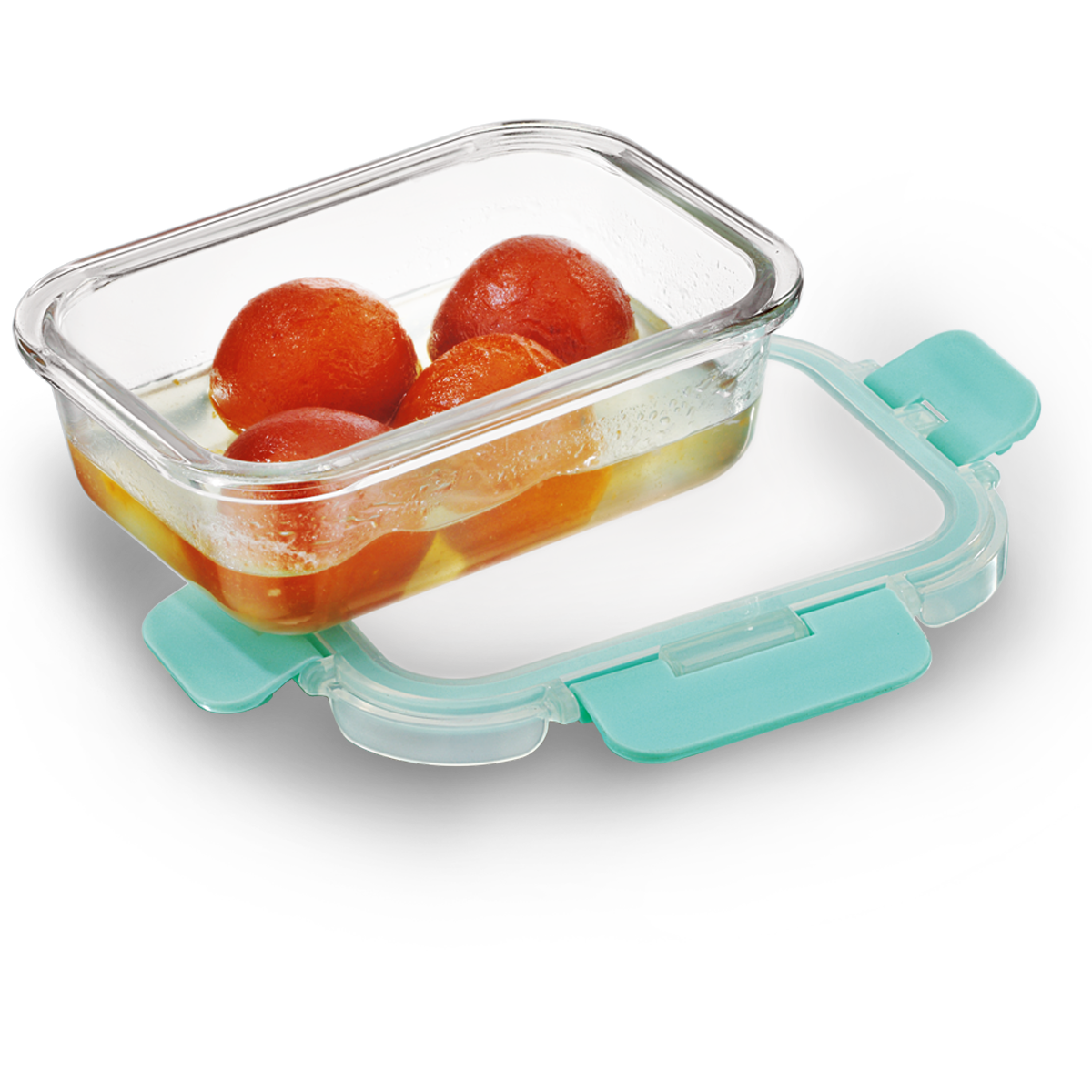 370ml x 3 Allo FoodSafe Microwave Oven Safe Glass Container with Break Free Detachable Lock - Allo Innoware