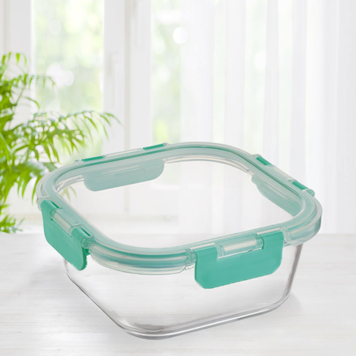 520ml Allo FoodSafe Microwave Oven Safe Glass Container with Break Free Detachable Lock - Allo Innoware