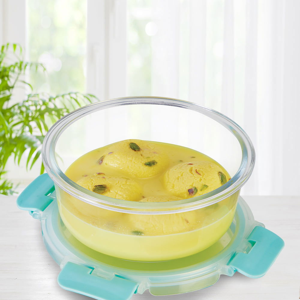 635ml Allo FoodSafe Microwave Oven Safe Glass Container with Break Free Detachable Lock - Allo Innoware