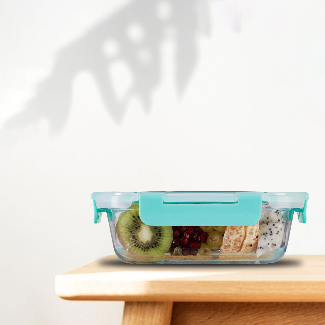 640ml Allo FoodSafe Microwave Oven Safe Glass Container with Break Free Detachable Lock - Allo Innoware