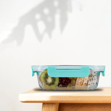 640ml Allo FoodSafe Microwave Oven Safe Glass Container with Break Free Detachable Lock - Allo Innoware