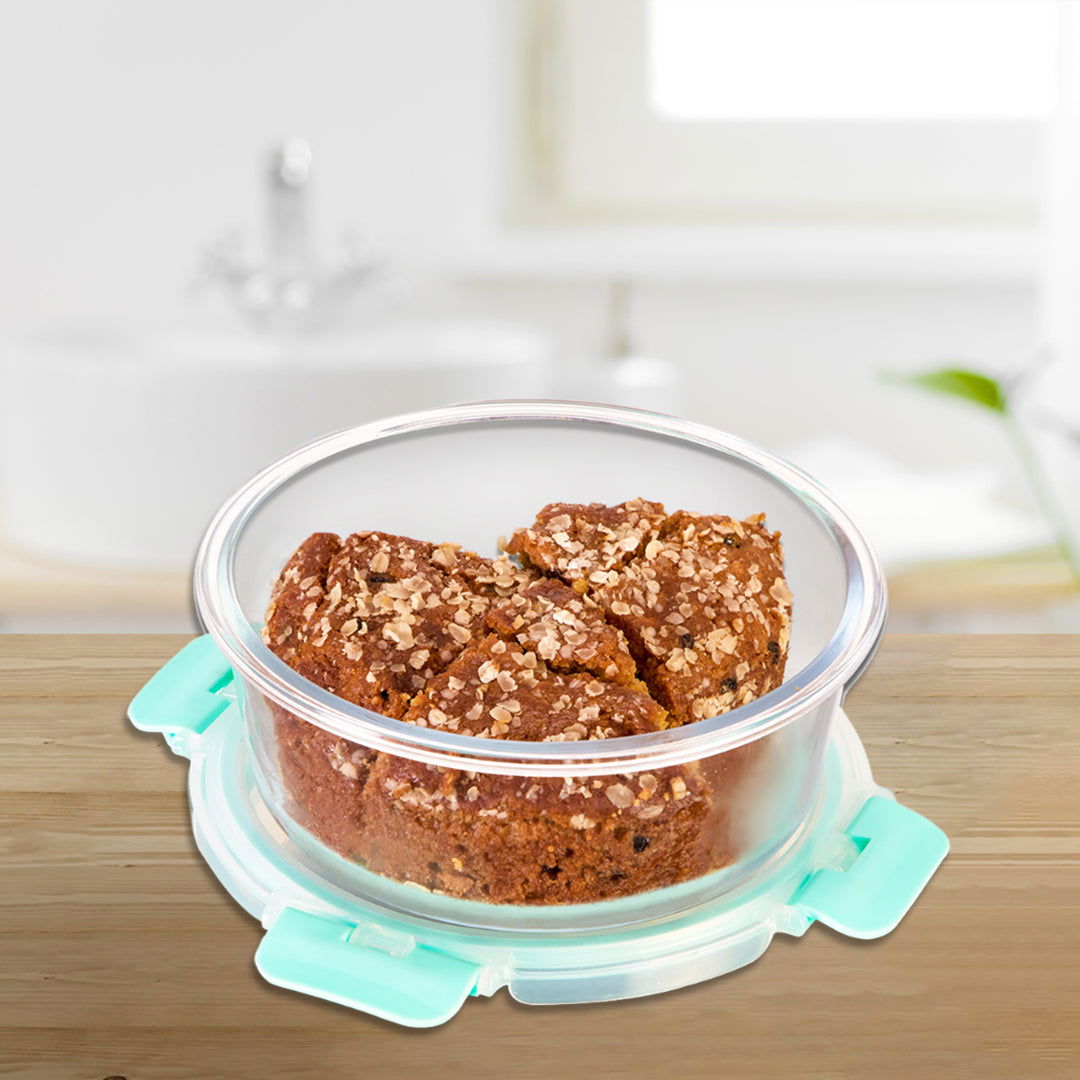930ml Allo FoodSafe Microwave Oven Safe Glass Container with Break Free Detachable Lock - Allo Innoware