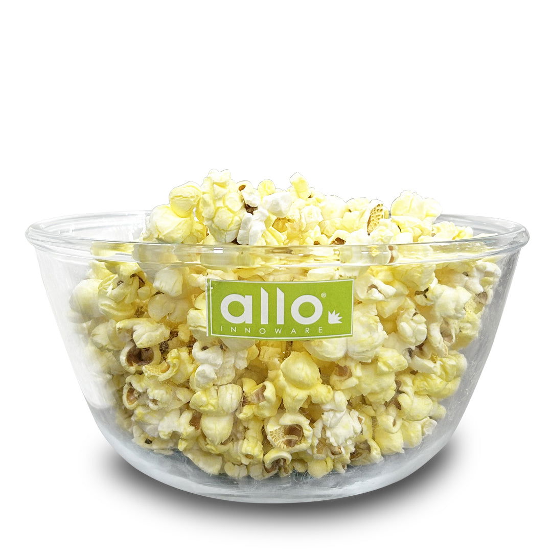Allo Food Safe Borosilicate Glass Mixing & Serving Bowls for Kitchen, Oven & Microwave Safe Bowls, Dishwasher and Freezer Safe Bowl, 1000ML, Transparent - Allo Innoware
