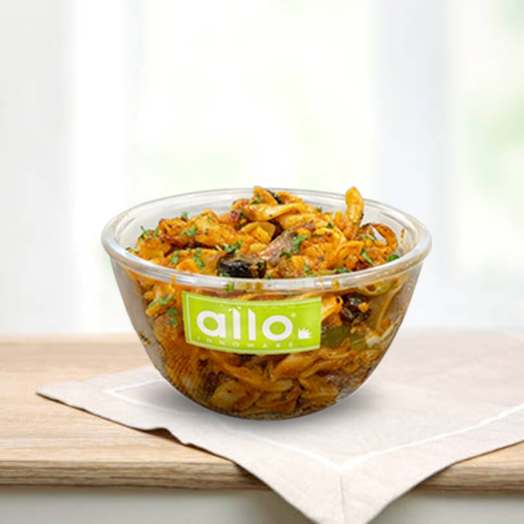 Allo Food Safe Borosilicate Glass Mixing & Serving Bowls for Kitchen ...