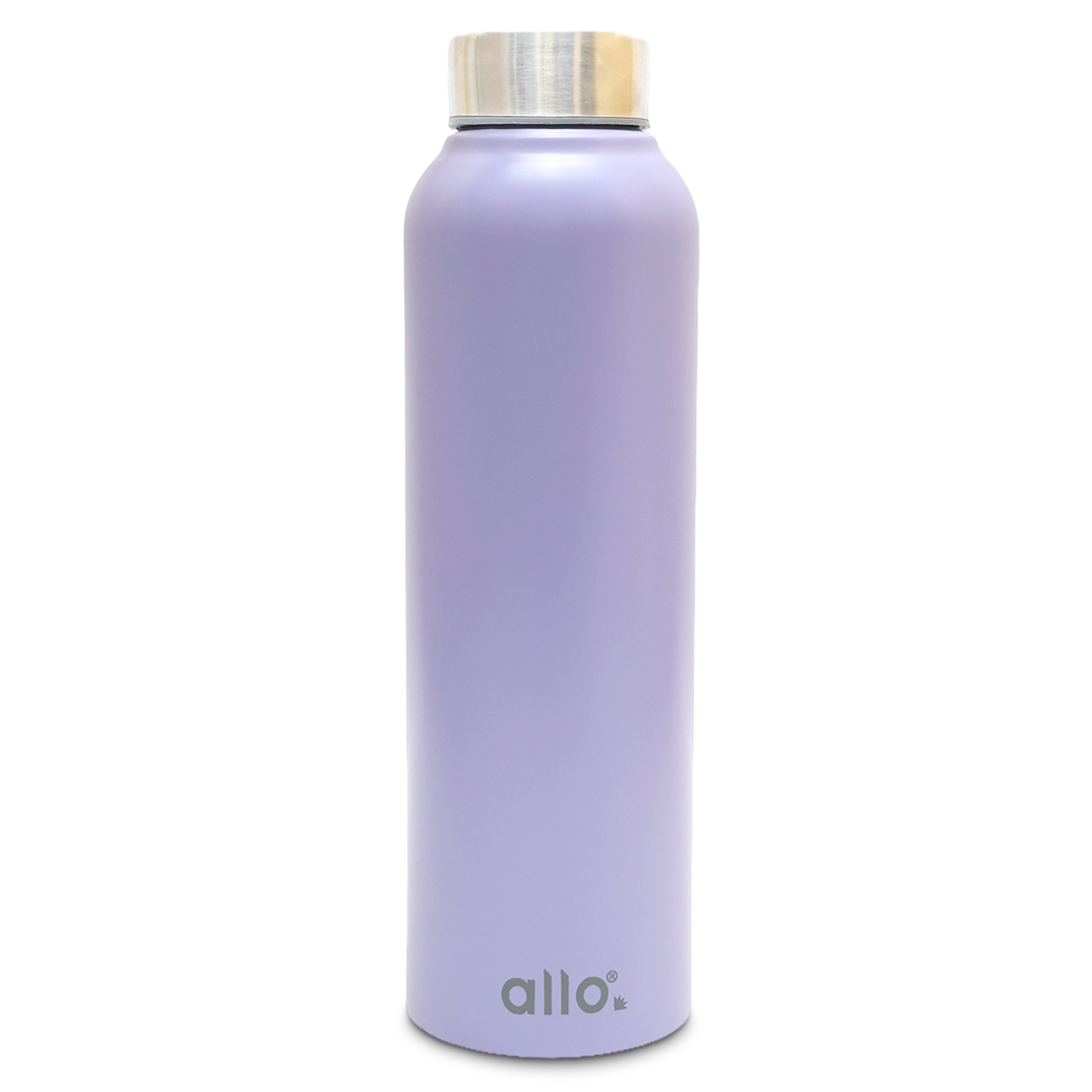 Allo Steel Water Bottles Stainless Steel Sipper Water Bottle for adults, kids 0.95 Litre Water Bottles for School, Office, Sports, Gym 950ML Water Bottle for Men and women, Lavender 950ml